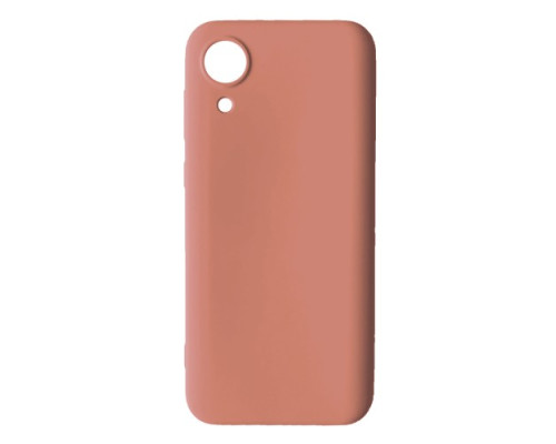 Чохол Silicone Case Camera (no logo) для Samsung A03 Core (A032) peach mag-200000137336140829