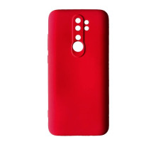 Чохол Silicone Case Camera (no logo) для Xiaomi Redmi Note 8 Pro red mag-200000137362040854