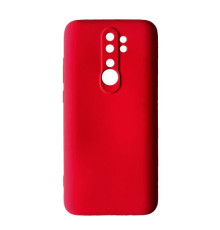 Чохол Silicone Case Camera (no logo) для Xiaomi Redmi Note 8 Pro red mag-200000137362040854