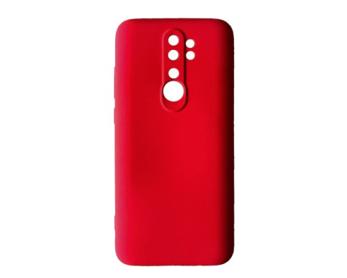 Чохол Silicone Case Camera (no logo) для Xiaomi Redmi Note 8 Pro red mag-200000137362040854