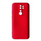 Чохол Silicone Case Camera (no logo) для Xiaomi Redmi Note 8 Pro red mag-200000137362040854