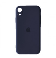 Silicone Case Full Camera Square side for iPhone XR Midnight blue mag-2000001389713142640