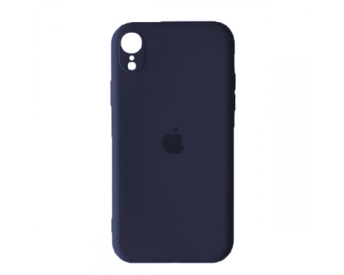 Silicone Case Full Camera Square side for iPhone XR Midnight blue mag-2000001389713142640