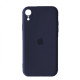 Silicone Case Full Camera Square side for iPhone XR Midnight blue mag-2000001389713142640