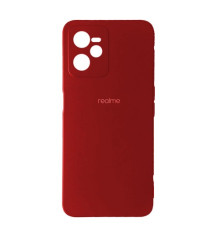 Чохол Silicone Case Full for Realme C35 Red mag-200000139043645515