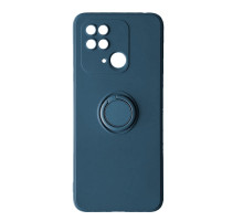 Чохол Ring Case для Xiaomi Redmi 10C Blue mag-2000001392003101812