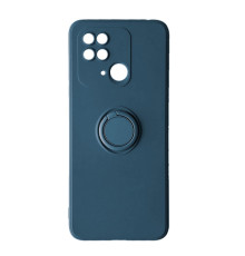 Чохол Ring Case для Xiaomi Redmi 10C Blue mag-2000001392003101812