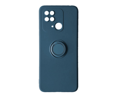 Чохол Ring Case для Xiaomi Redmi 10C Blue mag-2000001392003101812