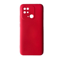Чохол Silicone Case Camera (no logo) для Xiaomi Redmi 10C red mag-2000001394656102056
