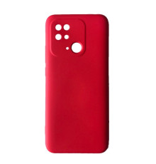Чохол Silicone Case Camera (no logo) для Xiaomi Redmi 10C red mag-2000001394656102056