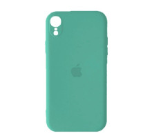 Silicone Case Full Camera Square side Copy for iPhone XR Denim blue mag-2000001396827142650