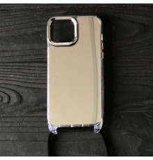 Чохол NEW ROPE MIROR CASE CAMERA FRAME for iPhone 14 Pro Max Black mag-2000001445679133450