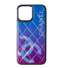 Чохол CHANEL Delux Edition for iPhone 13 Pro Max Pink-blue mag-2000001448472103646