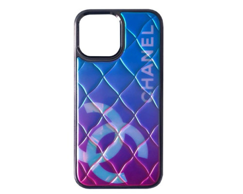 Чохол CHANEL Delux Edition for iPhone 13 Pro Max Pink-blue mag-2000001448472103646