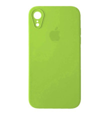 Silicone Case Full Camera Square side for iPhone XR Party green mag-2000001456330142660