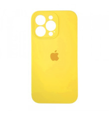 Чохол Silicone Case Full Camera Copy for iPhone 15 Pro ( 4) yellow mag-2000001468210131354