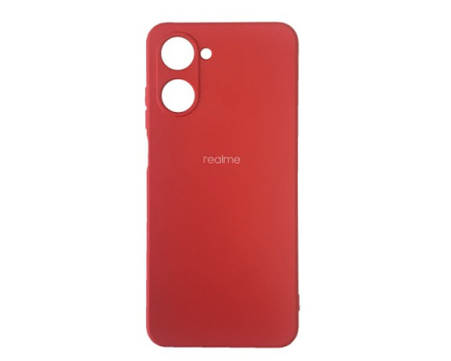 Чохол Silicone Case Full for Realme 10 Red mag-2000001470862104508