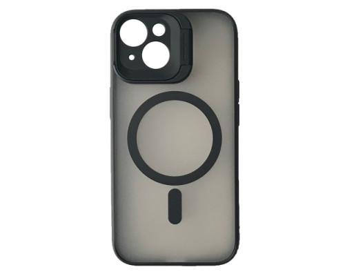 Чохол ROCK Guard with Magnetic (Foldable Bracket) for iPhone 15 Titanium Black mag-2000001487457104814