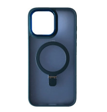 Чохол Matte Ring-MagSafe for iPhone 14 Plus Темно синій mag-2000001499887105224