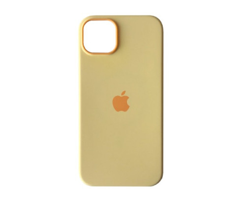 Чохол 1:1 Original Silicone Case with MagSafe for iPhone 14 Sun Glow mag-2000001405055102368