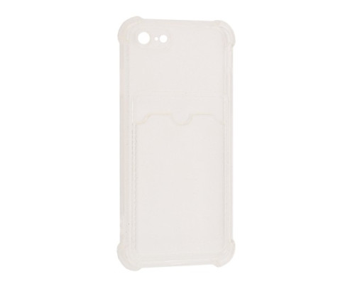 Чохол CARD CASE SAFE BRILIANT ANTI-SHOCK for iPhone 7/8 Clear mag-2000001414927131895