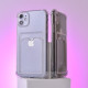 Чохол CARD CASE SAFE BRILIANT ANTI-SHOCK for iPhone 7/8 Clear mag-2000001414927131895
