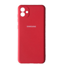 Чохол Silicone Case Full for Samsung A04 (A045) 2022 Red mag-200000141864213616