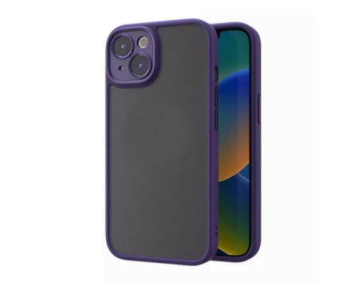 Чохол ROCK Guard Touch (Antidrop Lens Protection) for iPhone 14 Plus Purple mag-200000142783531273