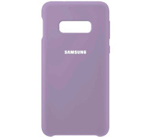 Чохол Silicone Case Full for Samsung S10E Lilac mag-200000142924239098