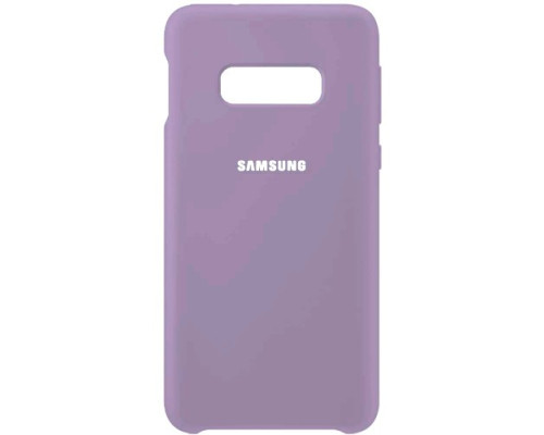 Чохол Silicone Case Full for Samsung S10E Lilac mag-200000142924239098