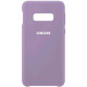 Чохол Silicone Case Full for Samsung S10E Lilac mag-200000142924239098