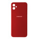 Чохол Silicone Case Full for Samsung A04e (A042) 2023 Red mag-200000142978531071