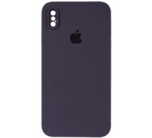 Silicone Case Full Camera Square side Copy for iPhone XS Elderberry mag-2000001437773103314