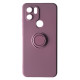 Чохол Ring Case для Xiaomi Redmi A1/A1+/A2+/Poco C51 Cherry purple mag-2000001439258103451