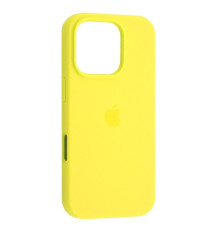 Чохол Silicone Case Full Copy for iPhone 16 Pro ( 4) yellow mag-2000001541678141987