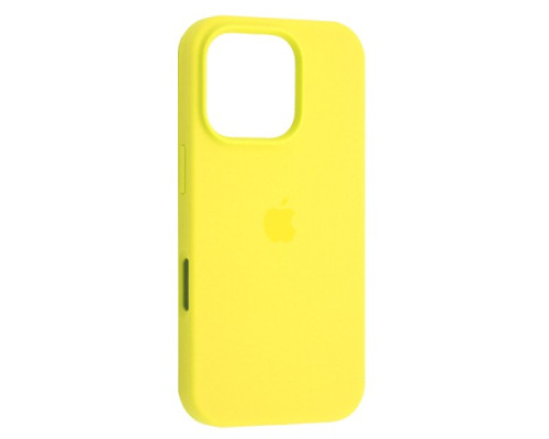 Чохол Silicone Case Full Copy for iPhone 16 Pro ( 4) yellow mag-2000001541678141987