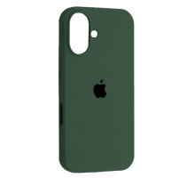 Чохол Silicone Case Full Copy for iPhone 16 (58) pine green mag-2000001545805106277