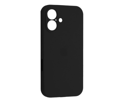 Чохол Silicone Case Full Camera Copy for iPhone 16 Plus (18) black mag-200000154741052049