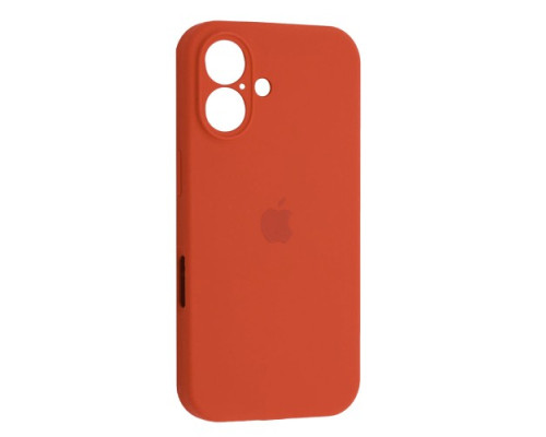 Чохол Silicone Case Full Camera Copy for iPhone 16 (66) kumquat mag-200000154770052078