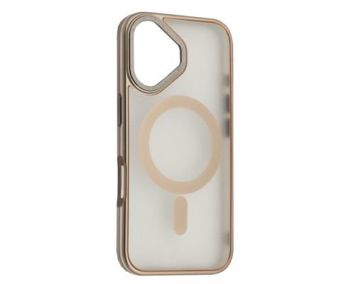 Чохол Perfect Case with MagSafe for iPhone 16 titanium gray mag-2000001552889131772