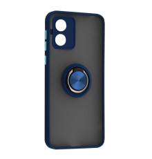 Чохол Gingle Ring Case for Motorola E13 4G Blue mag-200000156003755851