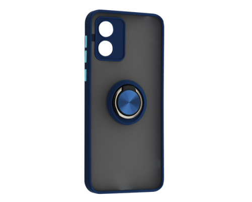 Чохол Gingle Ring Case for Motorola E13 4G Blue mag-200000156003755851