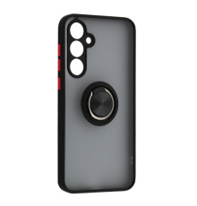 Чохол Gingle Ring Case for Samsung A35 5G (A355) Black mag-200000156050155785