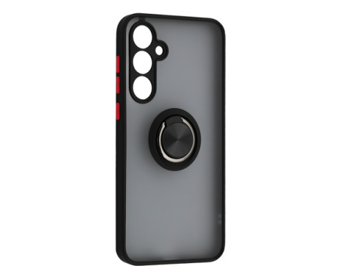 Чохол Gingle Ring Case for Samsung A35 5G (A355) Black mag-200000156050155785