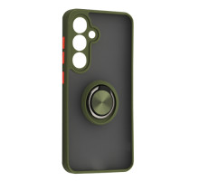 Чохол Gingle Ring Case for Samsung S24+ Khaki mag-200000156076155743