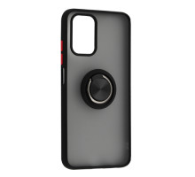 Чохол Gingle Ring Case for Xiaomi Redmi Note 10/10S Black mag-200000156094555808