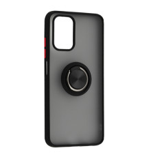 Чохол Gingle Ring Case for Xiaomi Redmi Note 10/10S Black mag-200000156094555808