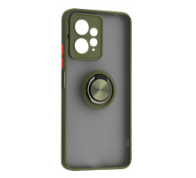 Чохол Gingle Ring Case for Xiaomi Redmi Note 12 4G Khaki mag-200000156108961633
