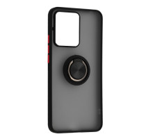 Чохол Gingle Ring Case for Xiaomi Redmi Note 13 4G Black mag-200000156118855824