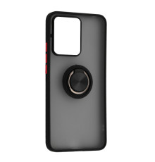 Чохол Gingle Ring Case for Xiaomi Redmi Note 13 4G Black mag-200000156118855824